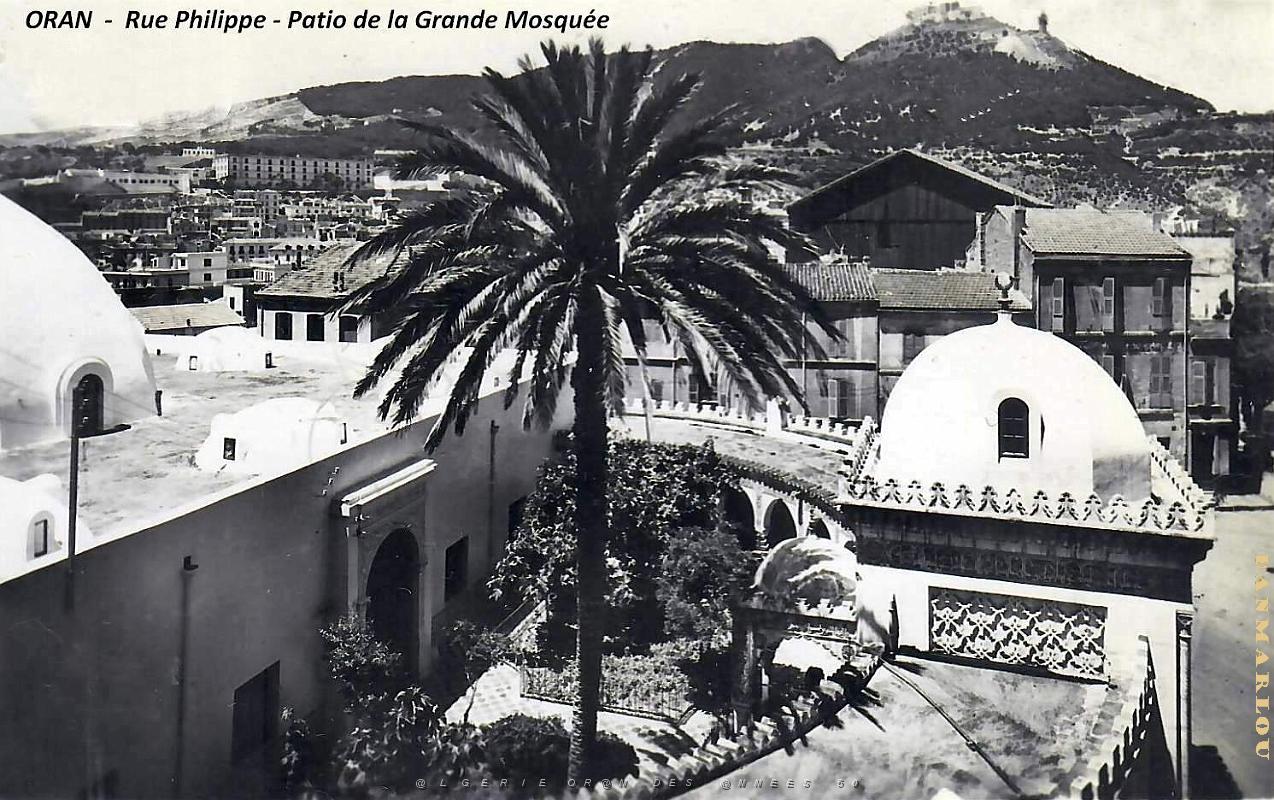 Oran - Rue Philippe - Grande Mosquee - Patio.jpg